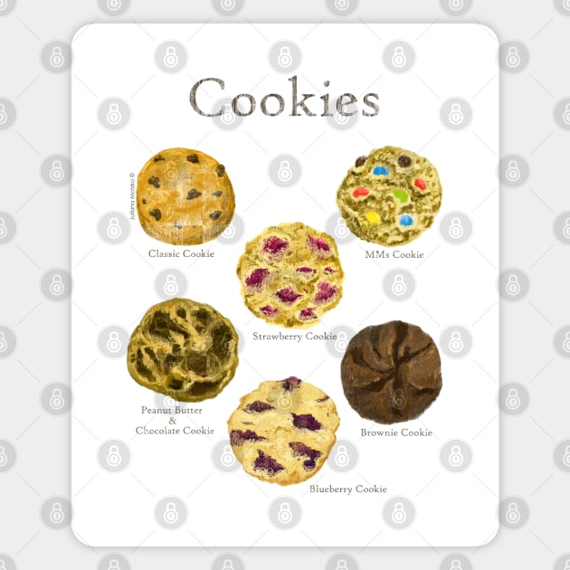 Cookies Magnet by julianamotzko